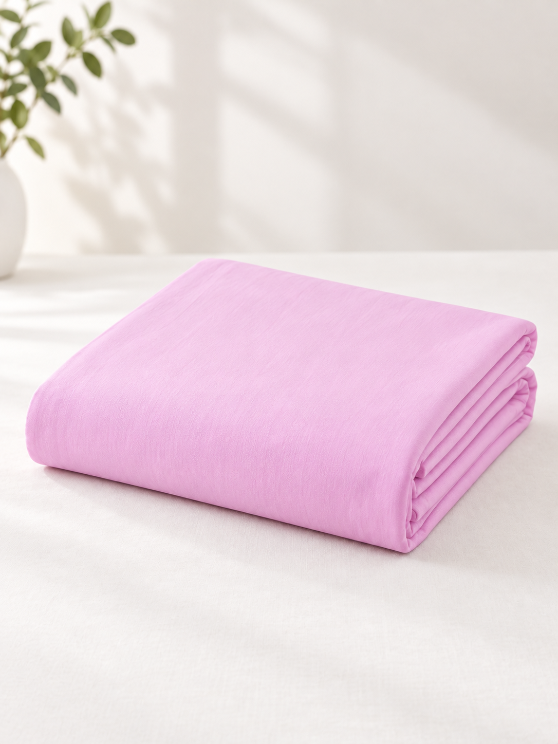 Duvet Cover for a Weighted Blanket with a Zipper and Ties