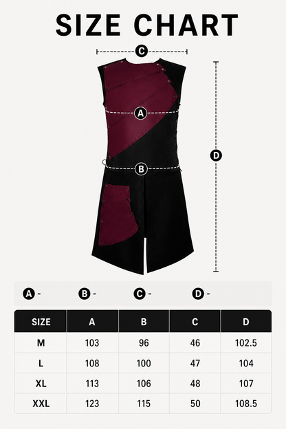 Sleeveless Jumpsuit with Asymmetrical Panels