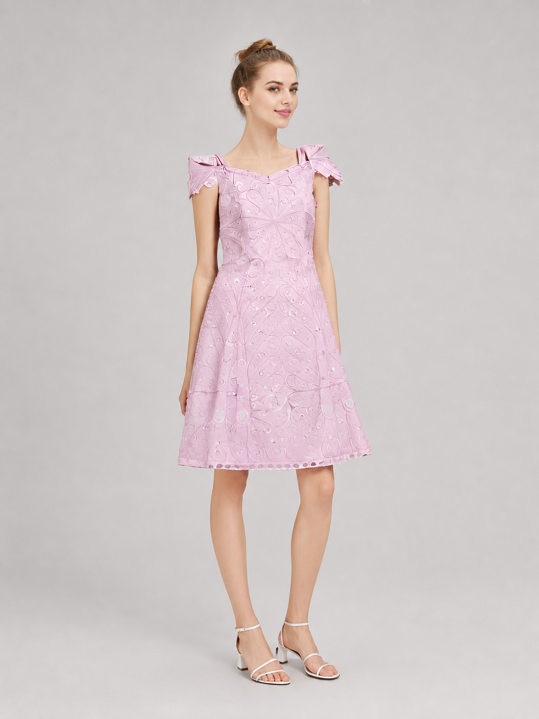 Pink cosplay dress from Wicked 2