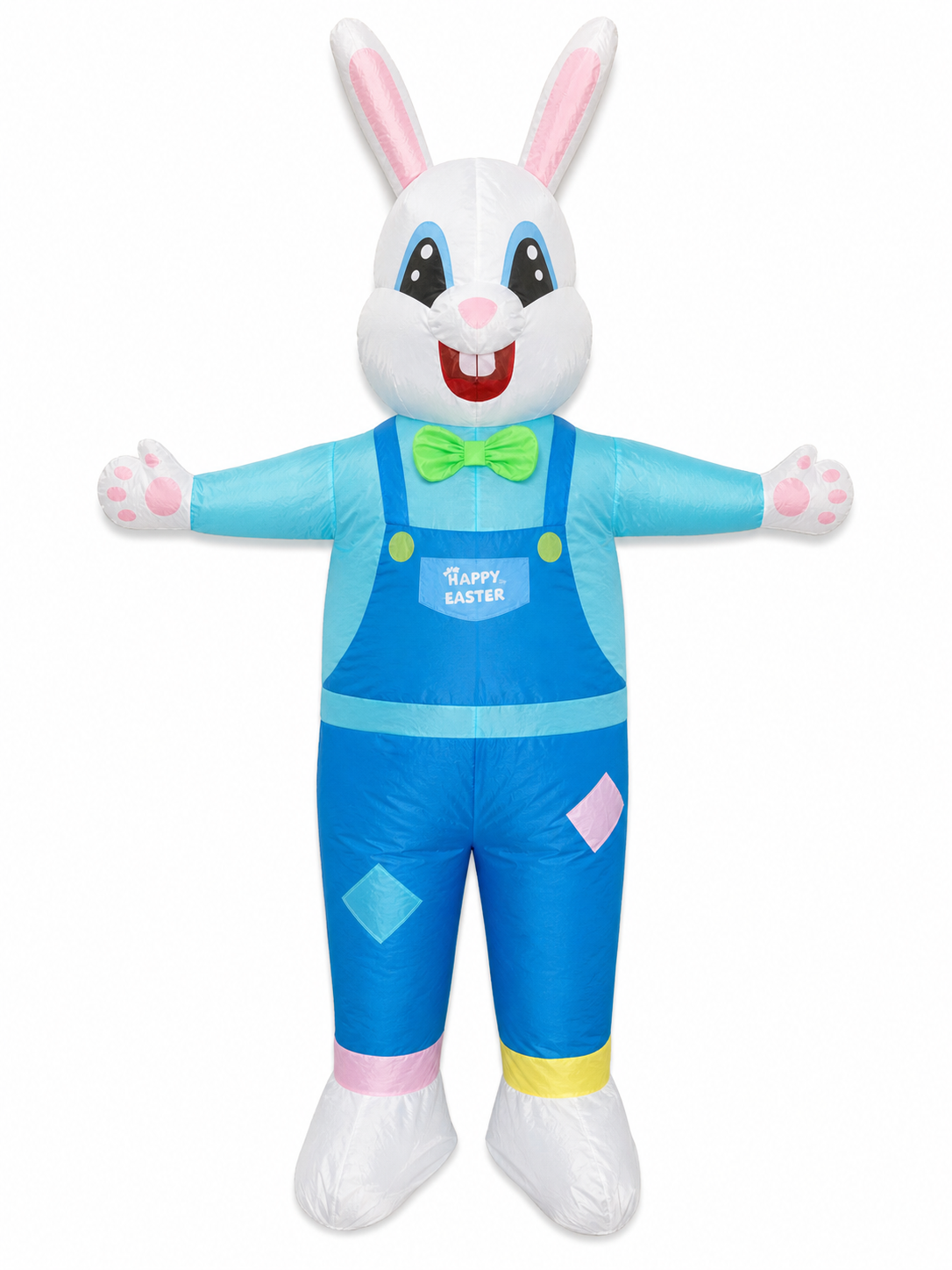 Inflatable bunny figure for Easter decor