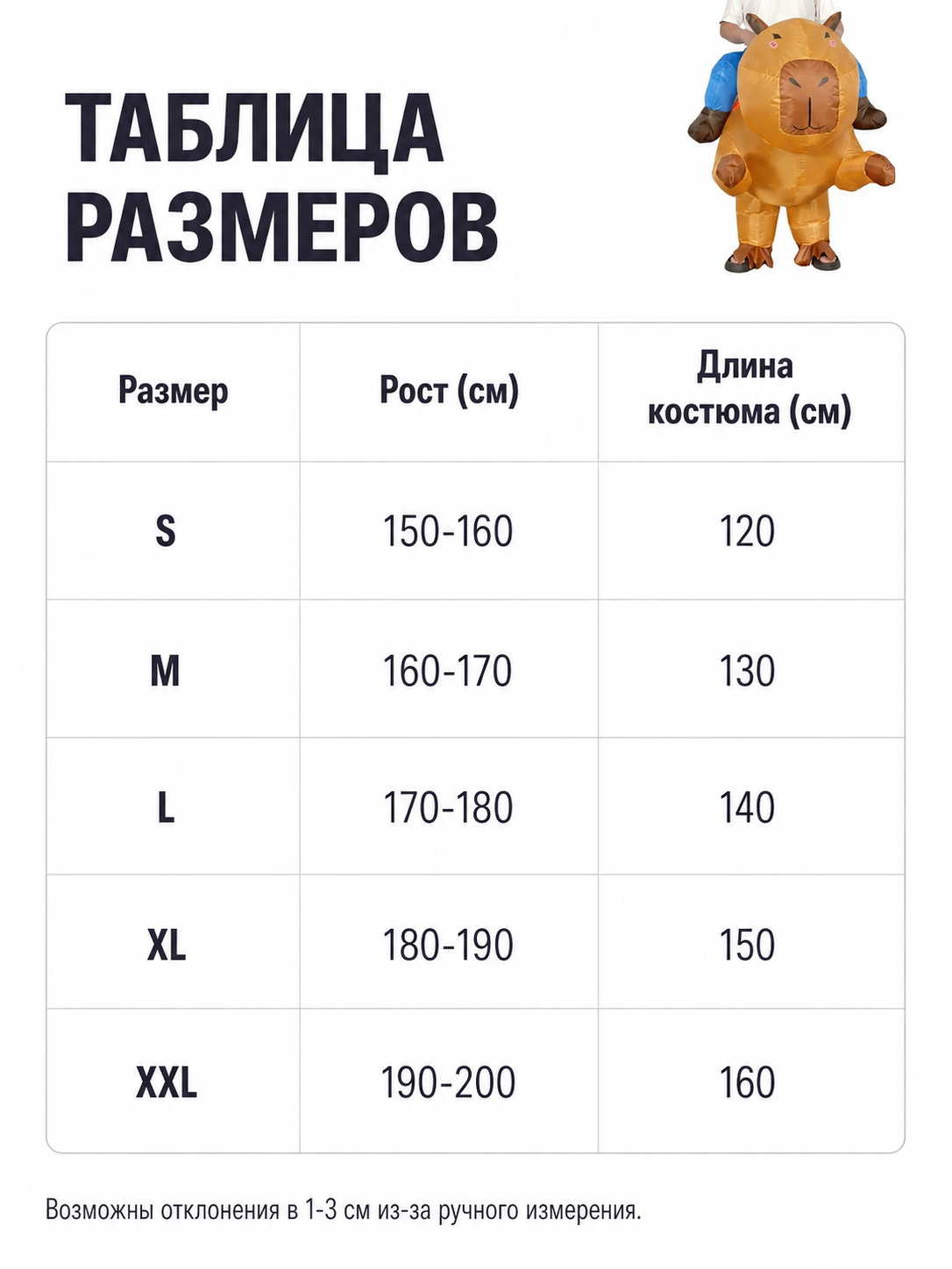 Inflatable animal costume for parties and performances