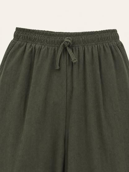 Men's Loose-Fit Pants with Drawstrings