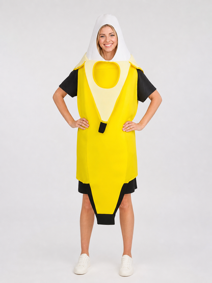 Adult Banana Costume, Yellow