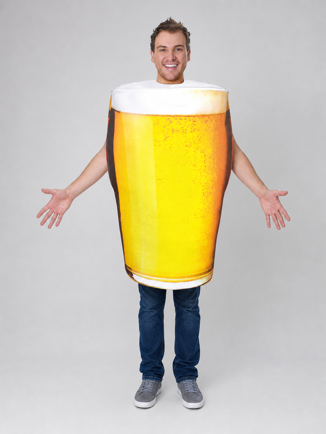 Beer Glass Costume for Halloween and Parties