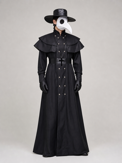 Halloween Plague Doctor Costume with Mask