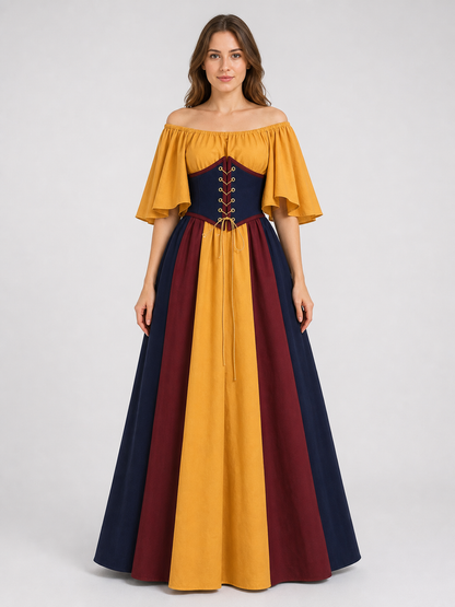 Masquerade medieval-style cosplay dress