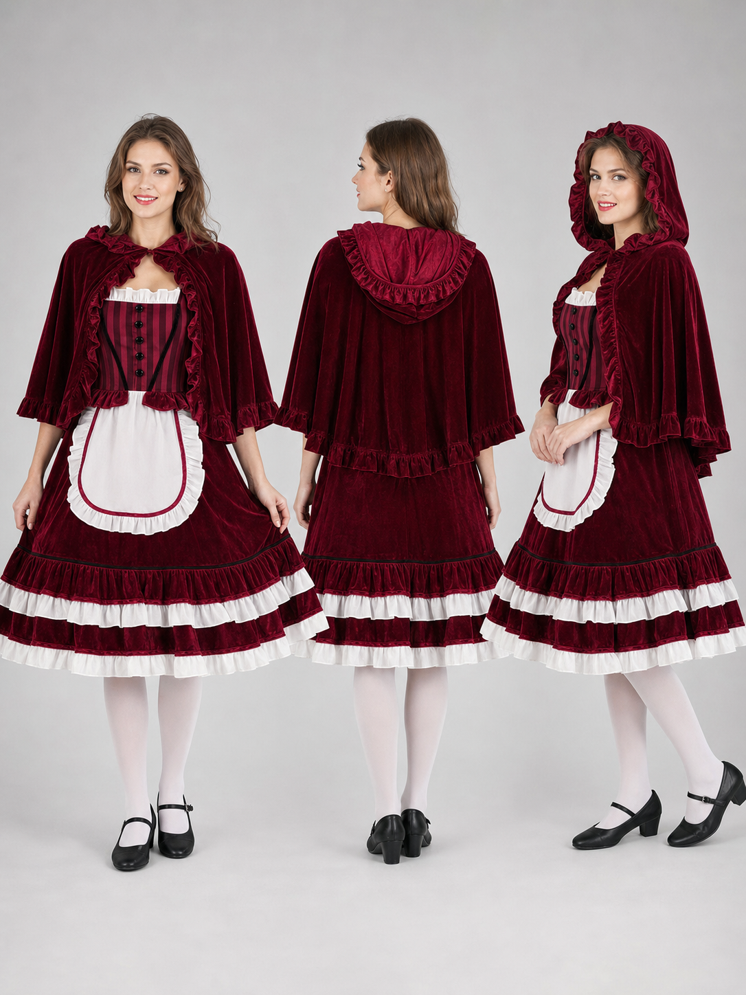 Little Red Riding Hood Costume with Cape