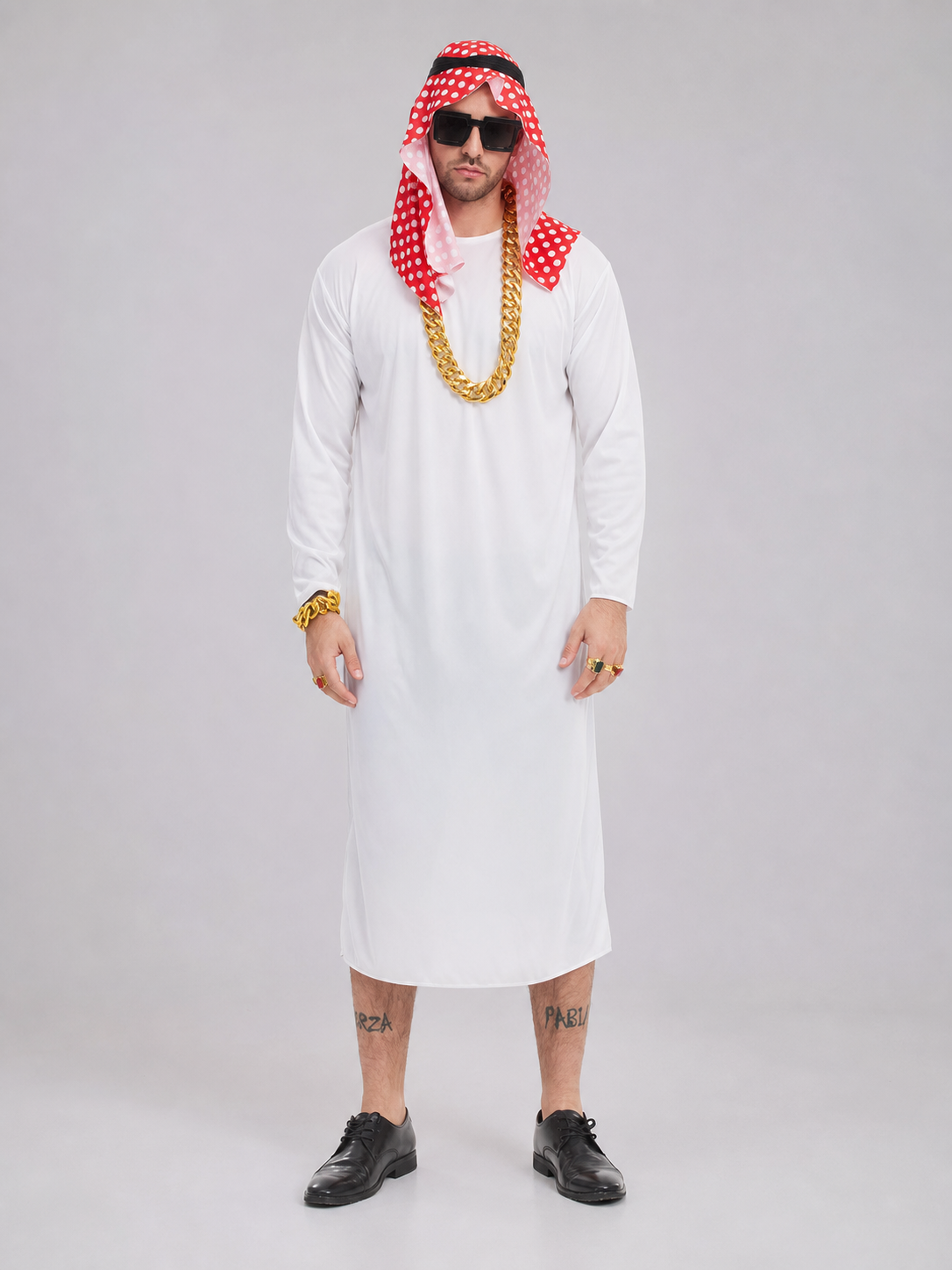 Arabian Carnival Costume with Robe and Accessories