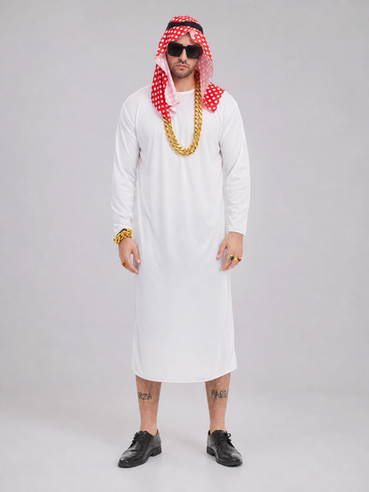 Arabian Carnival Costume with Robe and Accessories