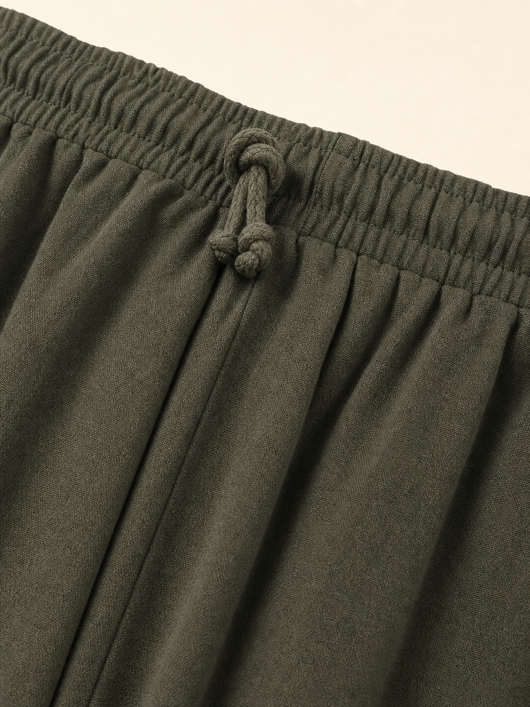 Men's Loose-Fit Pants with Drawstrings