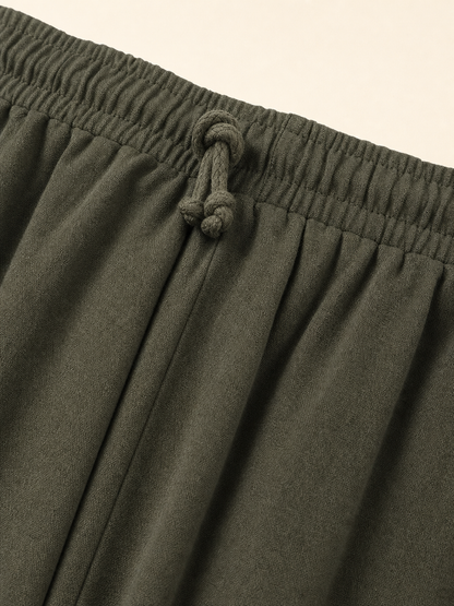 Men's Loose-Fit Pants with Drawstrings