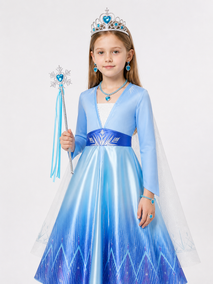 Snow Queen Costume for Halloween and Cosplay