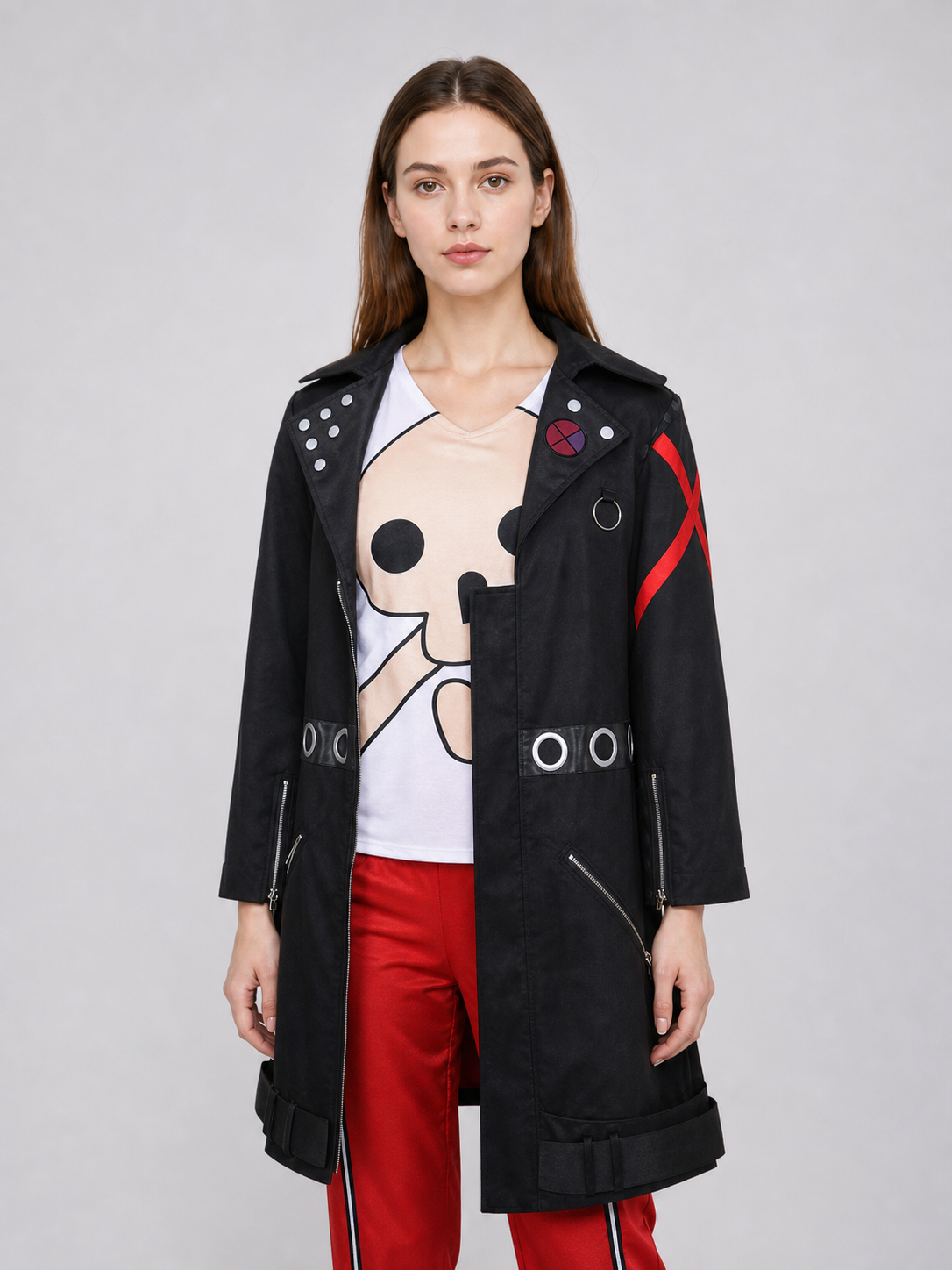 Luffy Cosplay Costume from One Piece Film: Red