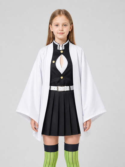 Shinobu Cosplay Costume from the Anime with Cape and Wig Costume Capes detail 3