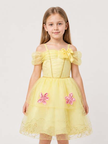 Yellow Princess Costume for Halloween and Cosplay