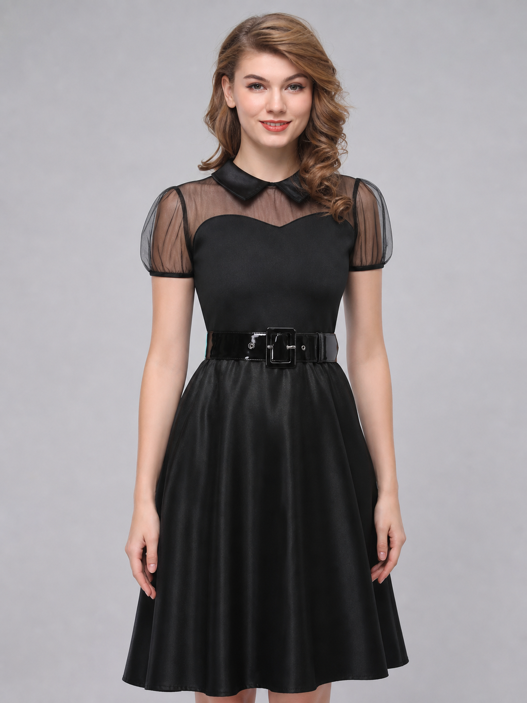 Halloween Costume: Dress, Hat, and Belt