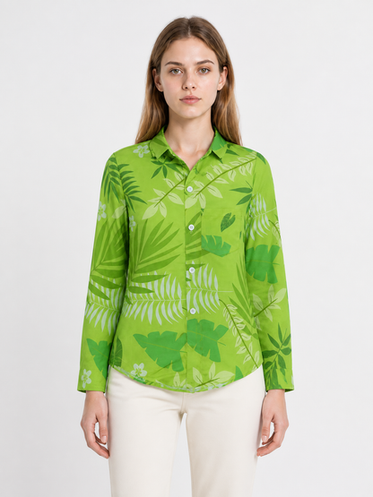 Nick Cosplay Shirt, Green, with Print Costumes detail 3