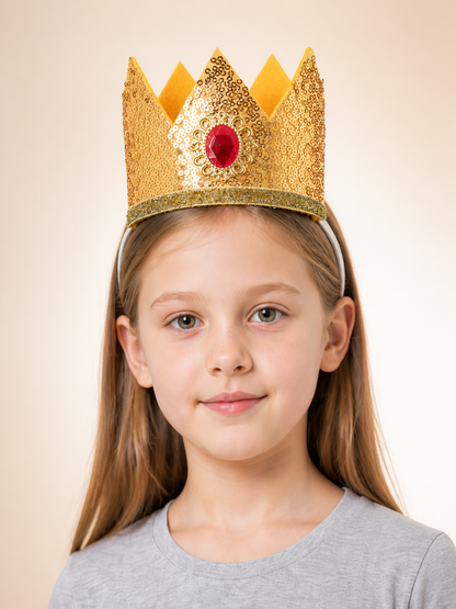 Halloween Carnival Crown Headpiece Costume Headwear detail 2