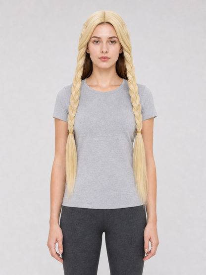 Marcille Cosplay Wig: Long Braids and Straight Hair