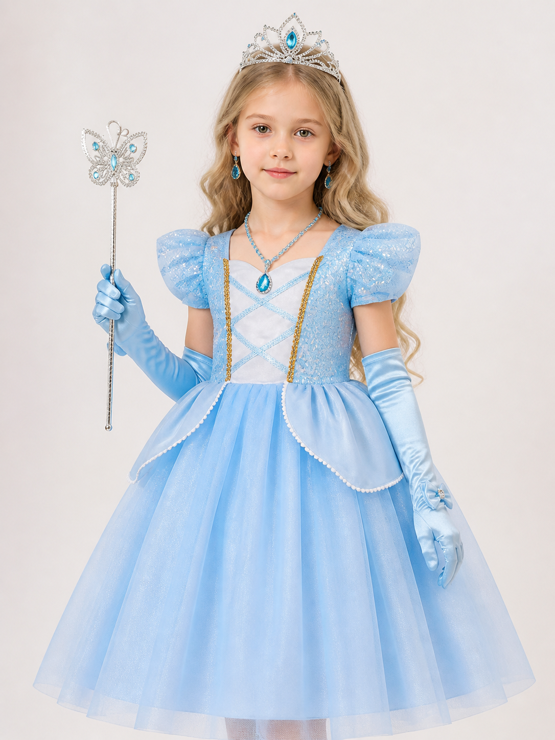 Cinderella Costume for Halloween and Cosplay