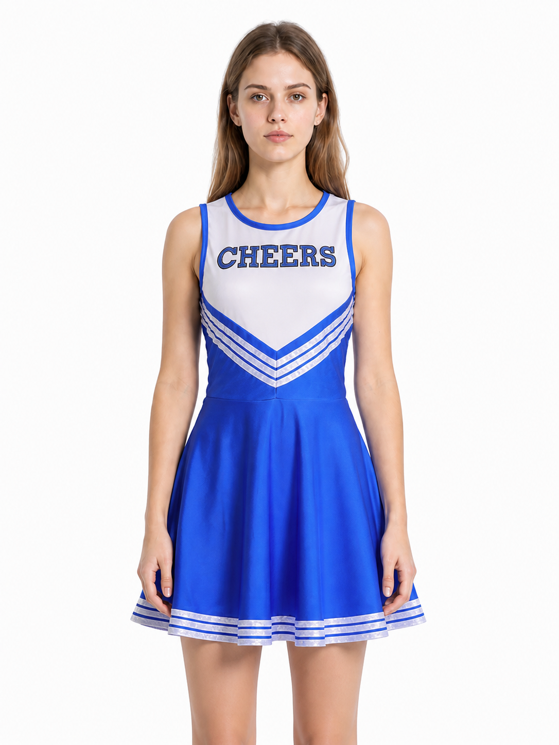 Sleeveless CHEERS Cheerleading Dress Costume Dresses detail 3