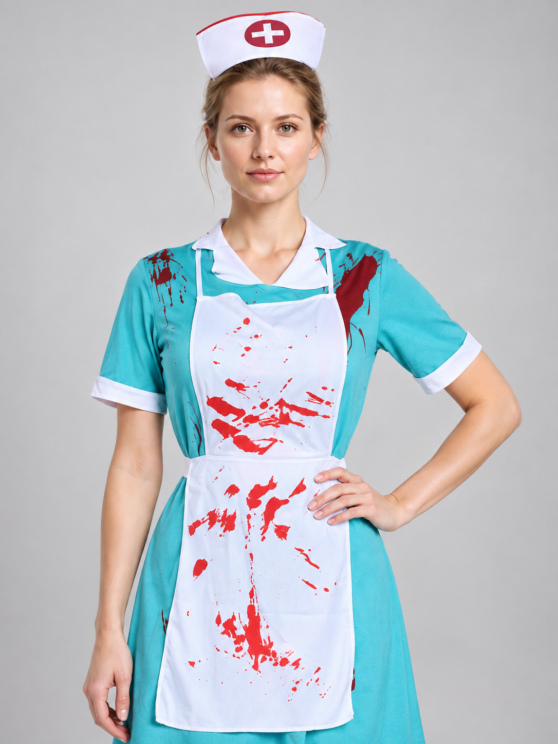 Nurse Costume: Dress and Apron