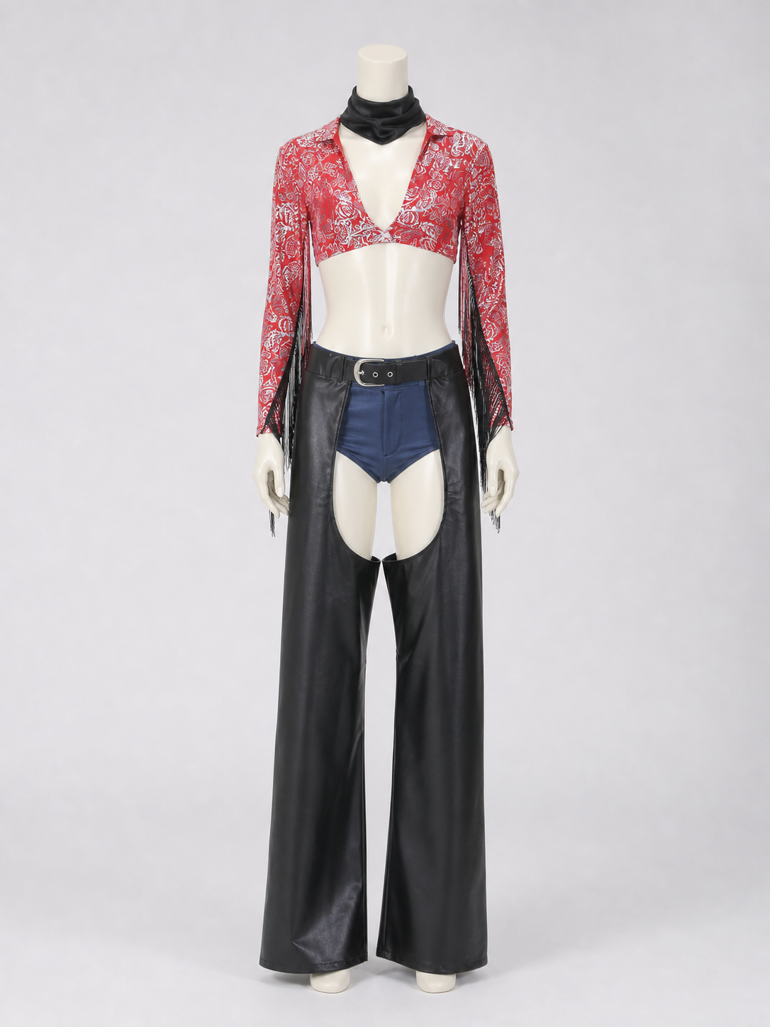 Western-Style Fringe Stage Costume