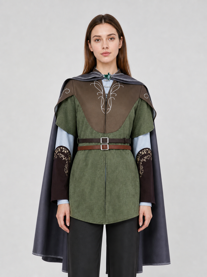 Legolas The Lord of the Rings Cosplay Costume with Cape
