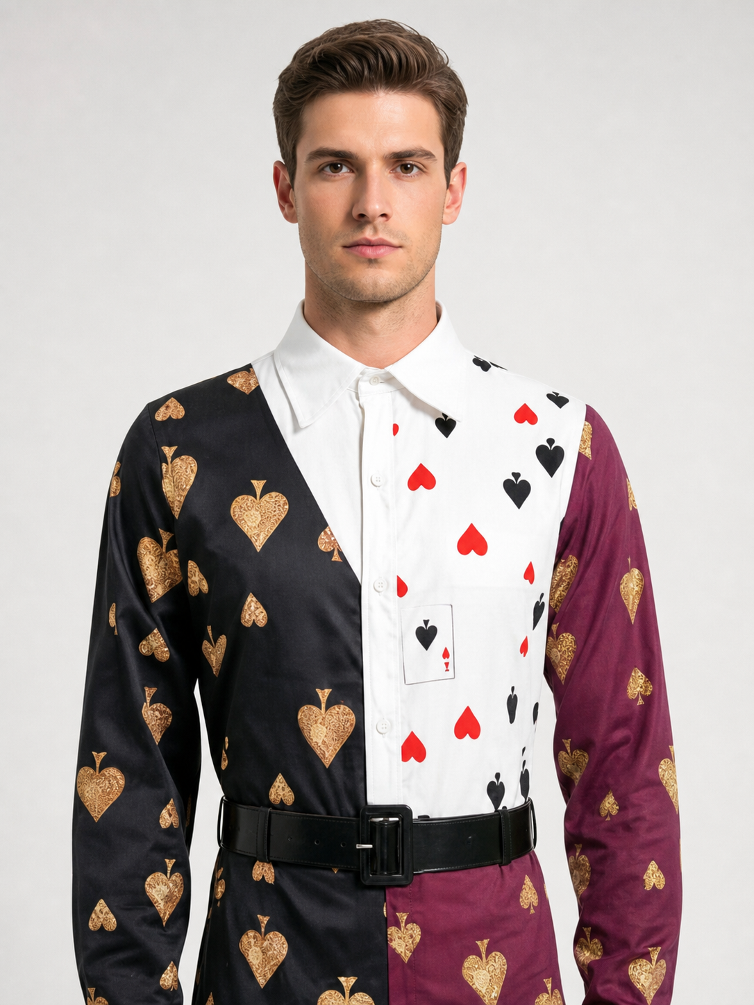 Alice Card-Themed Cosplay Costume for the Stage
