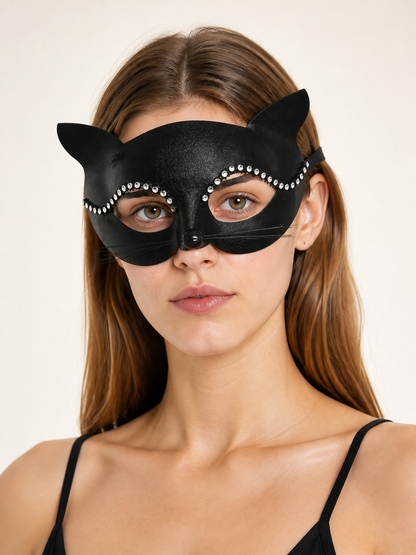 Halloween Carnival Cat Headpiece Costume Headwear detail 2