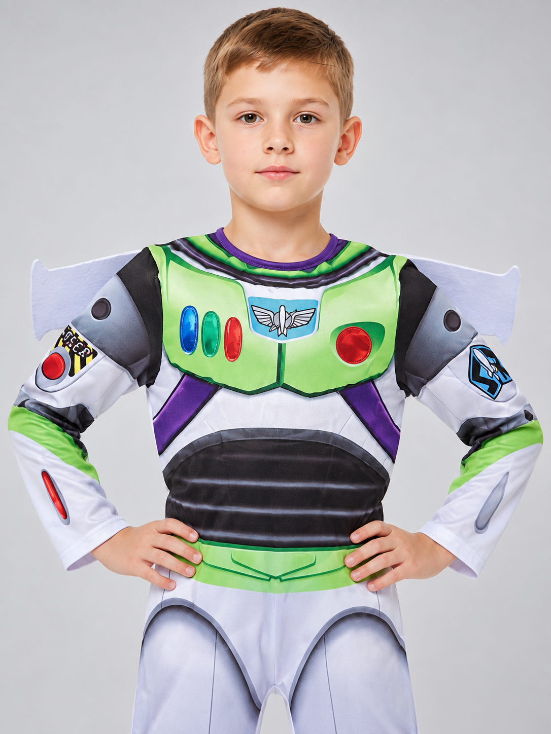 Kids' Buzz Lightyear Costume: Mask, Wings