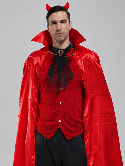 Devil Costume, Red and Black Costumes detail 2