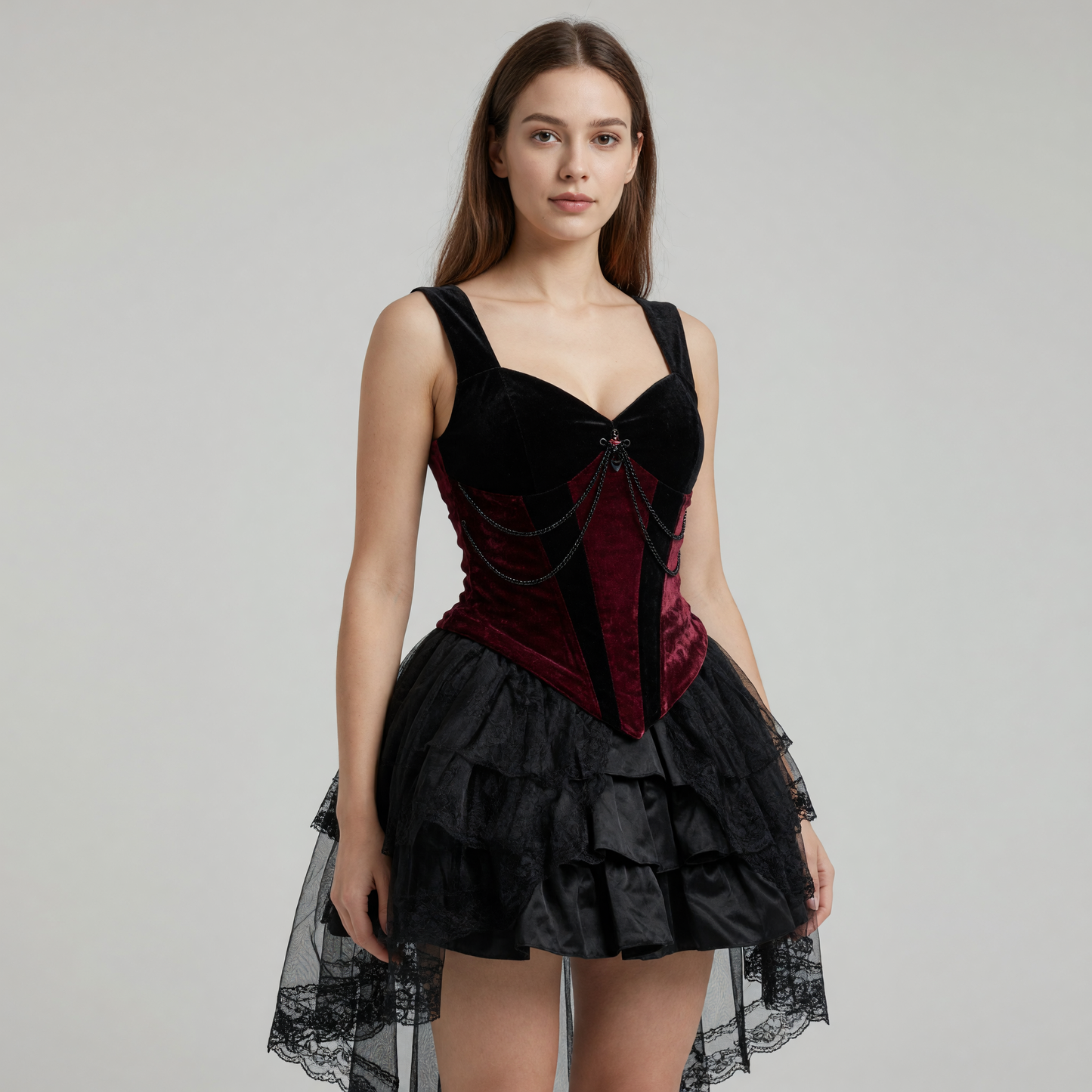 Gothic Death Cosplay Costume Set