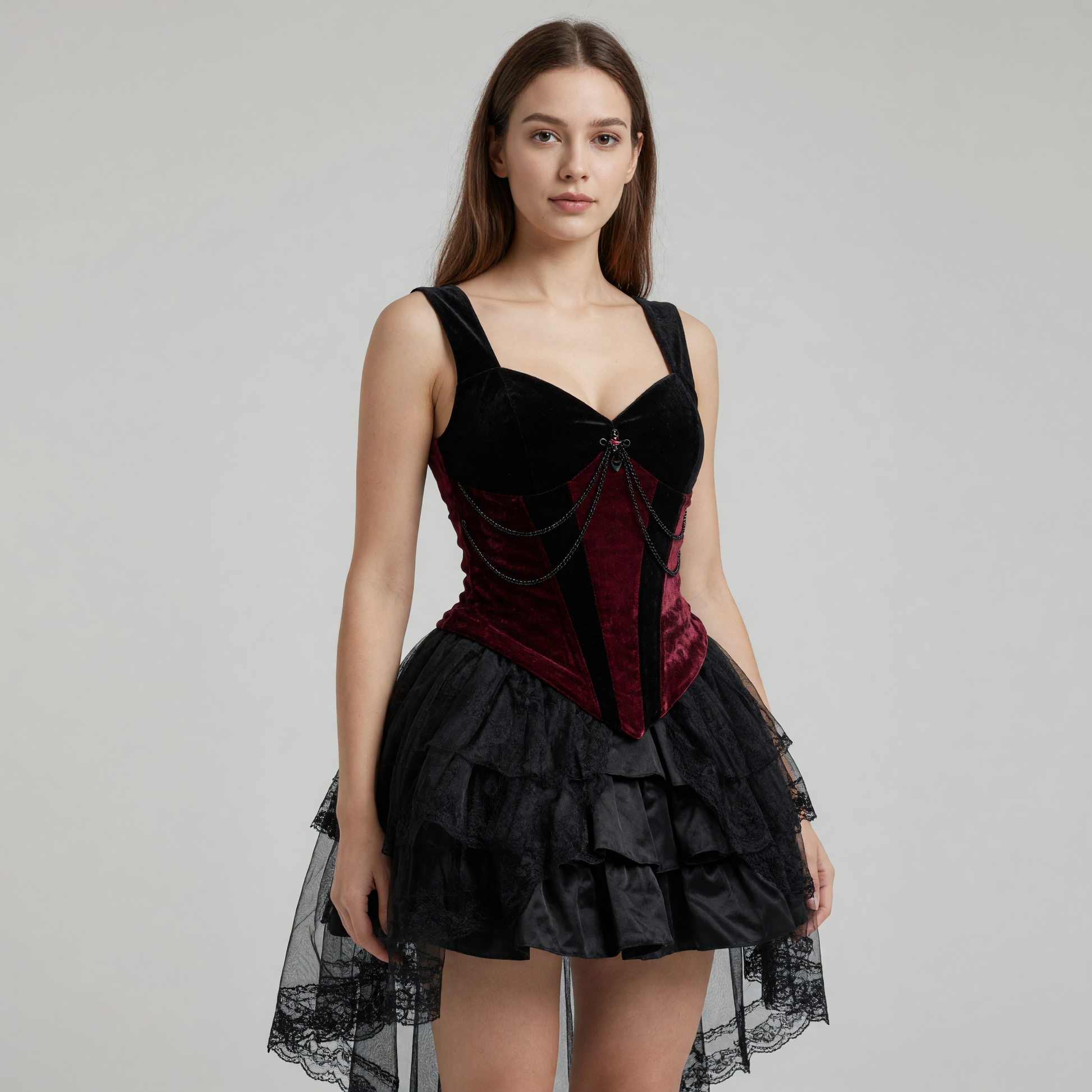 Gothic Death Cosplay Costume Set