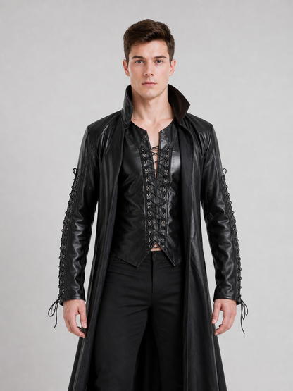 Gothic Vampire Costume: Coat, Vest, and Pants