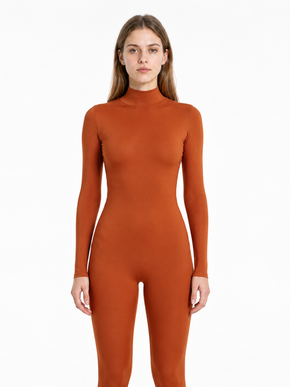 Orange Jumpsuit with Covered Hands and Feet product detail 3
