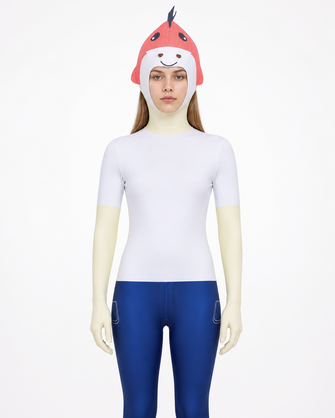 Red Hooded Animal Jumpsuit product detail 3