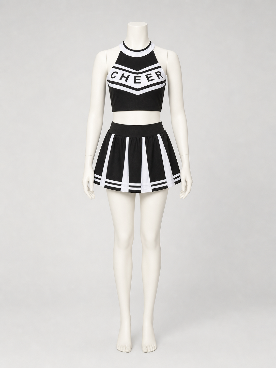 Cheerleading-Style Stage Costume Set