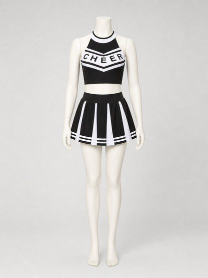 Cheerleading-Style Stage Costume Set