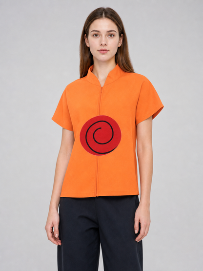 Naruto Cosplay Costume: Top, Bottom, and Gloves