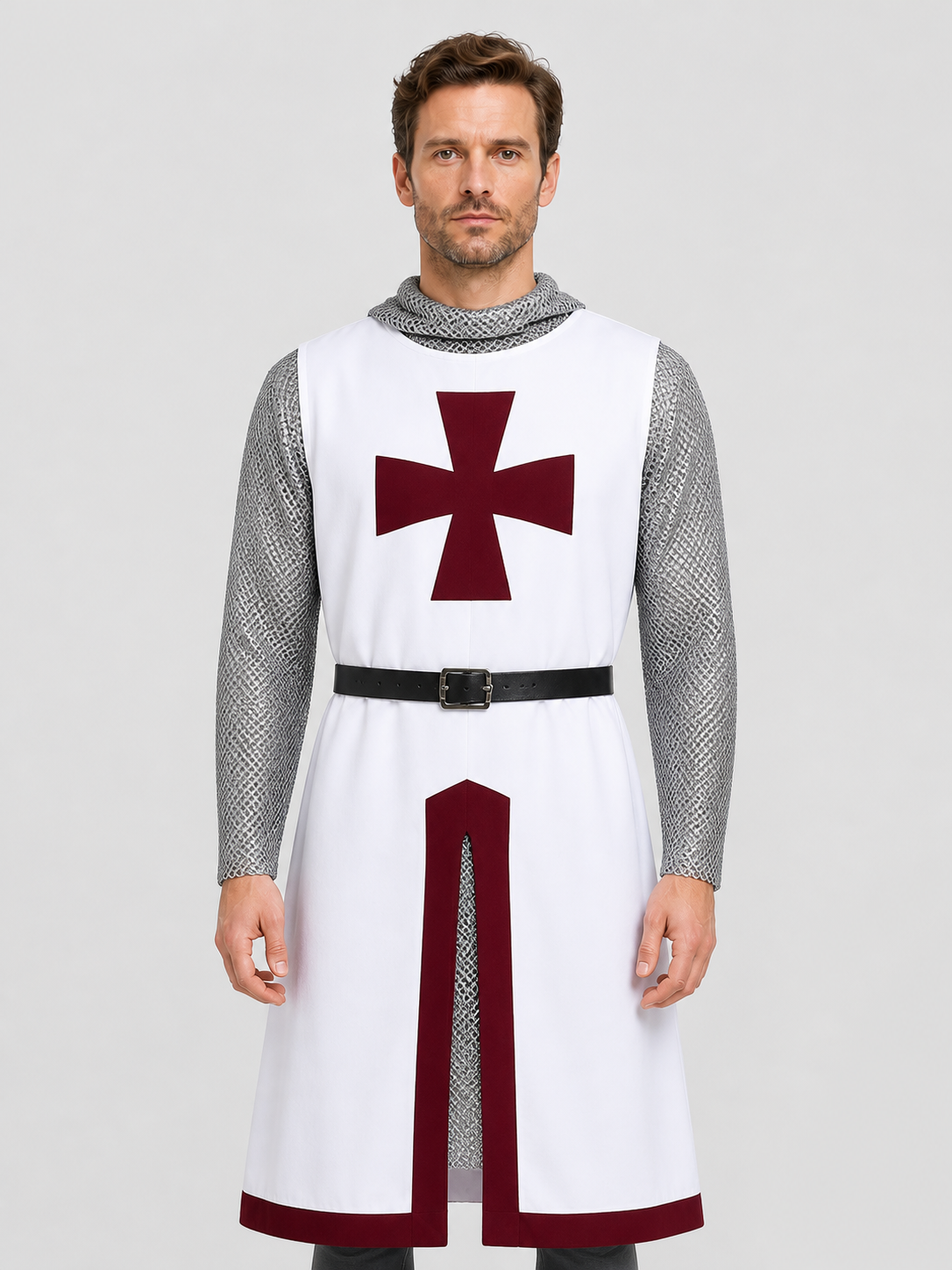 Medieval Crusader Costume for Cosplay Costumes detail 3