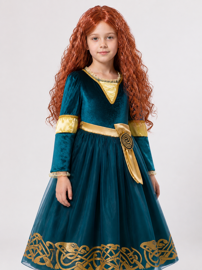 Halloween Princess Costume with Wig Costume Wigs detail 2