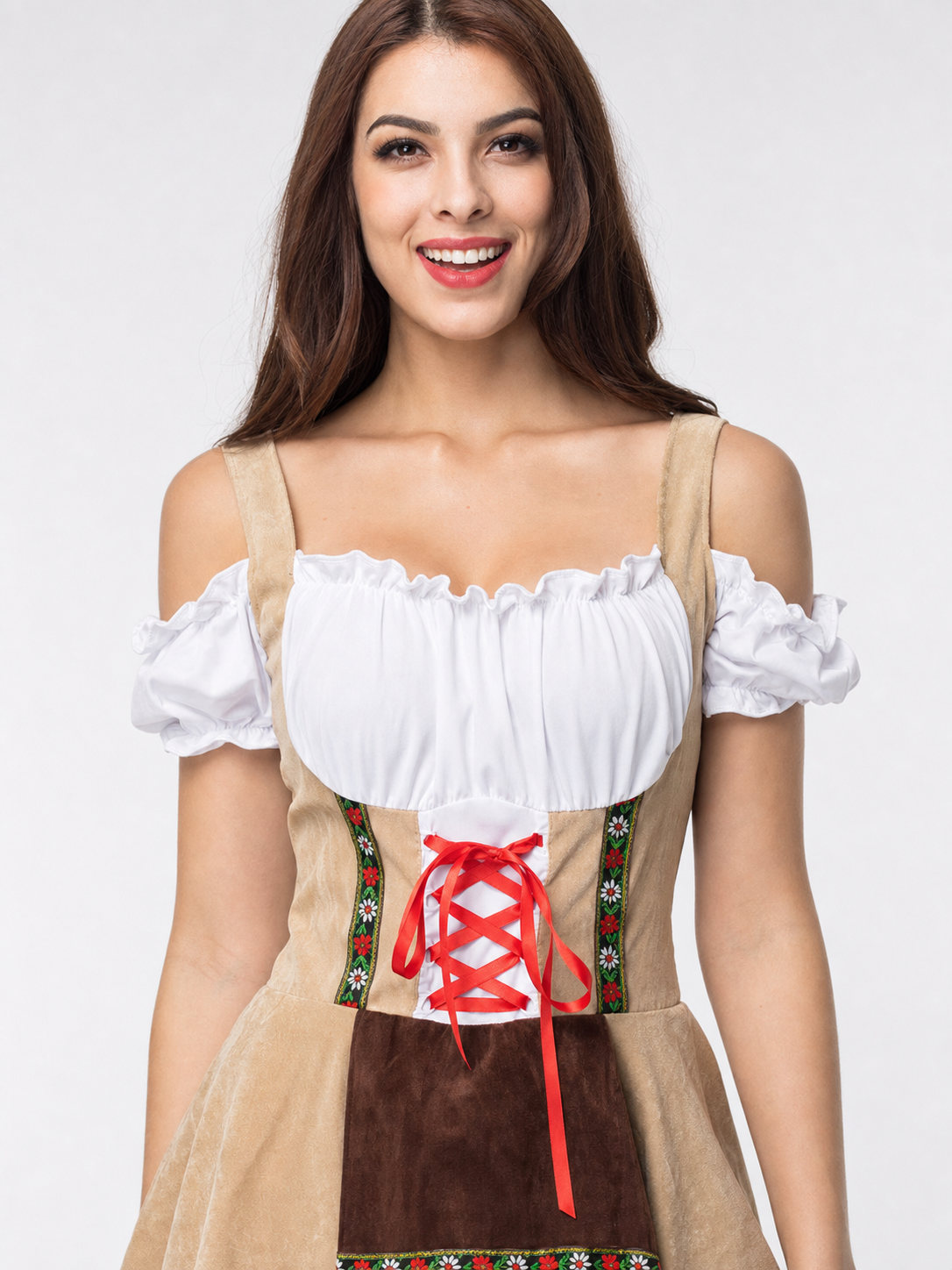 Historical Bavarian Costume with Apron