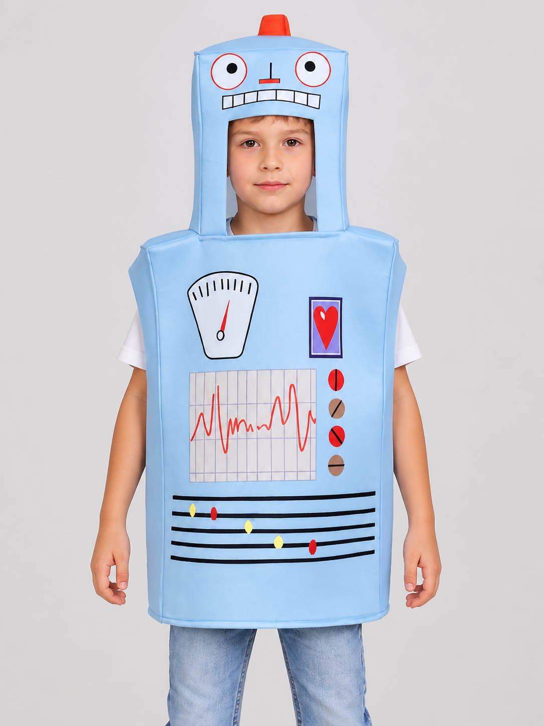 Robot Costume, One-Piece Jumpsuit Costumes detail 3