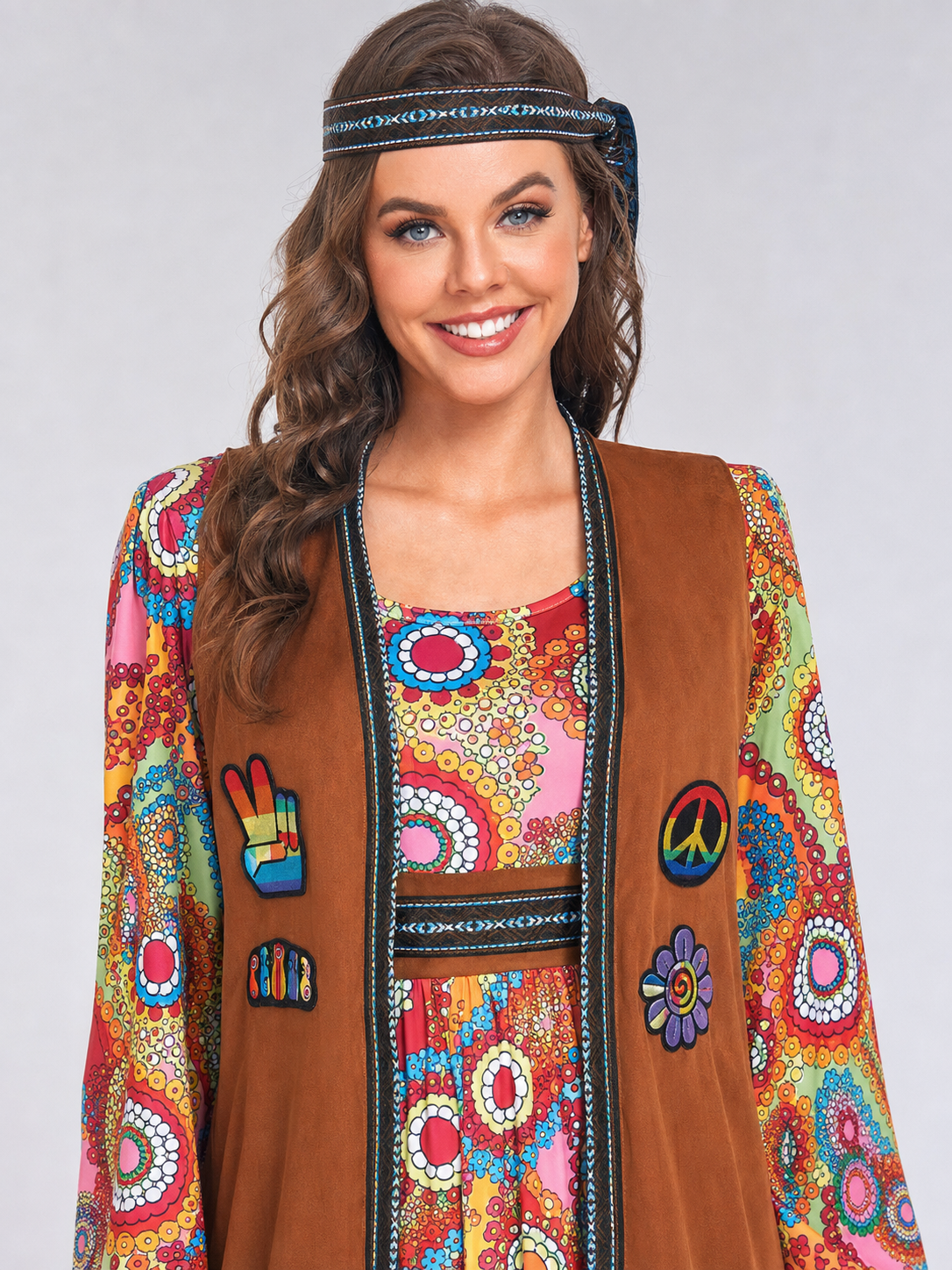 Retro 1970s-Style Fringe Stage Costume