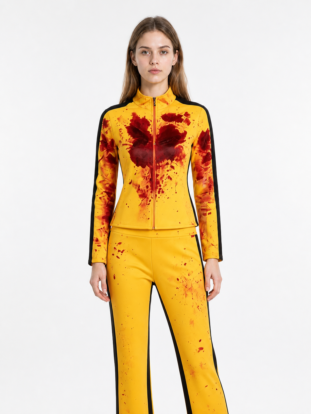 Tracksuit with Red Spots and Black Stripes product detail 3
