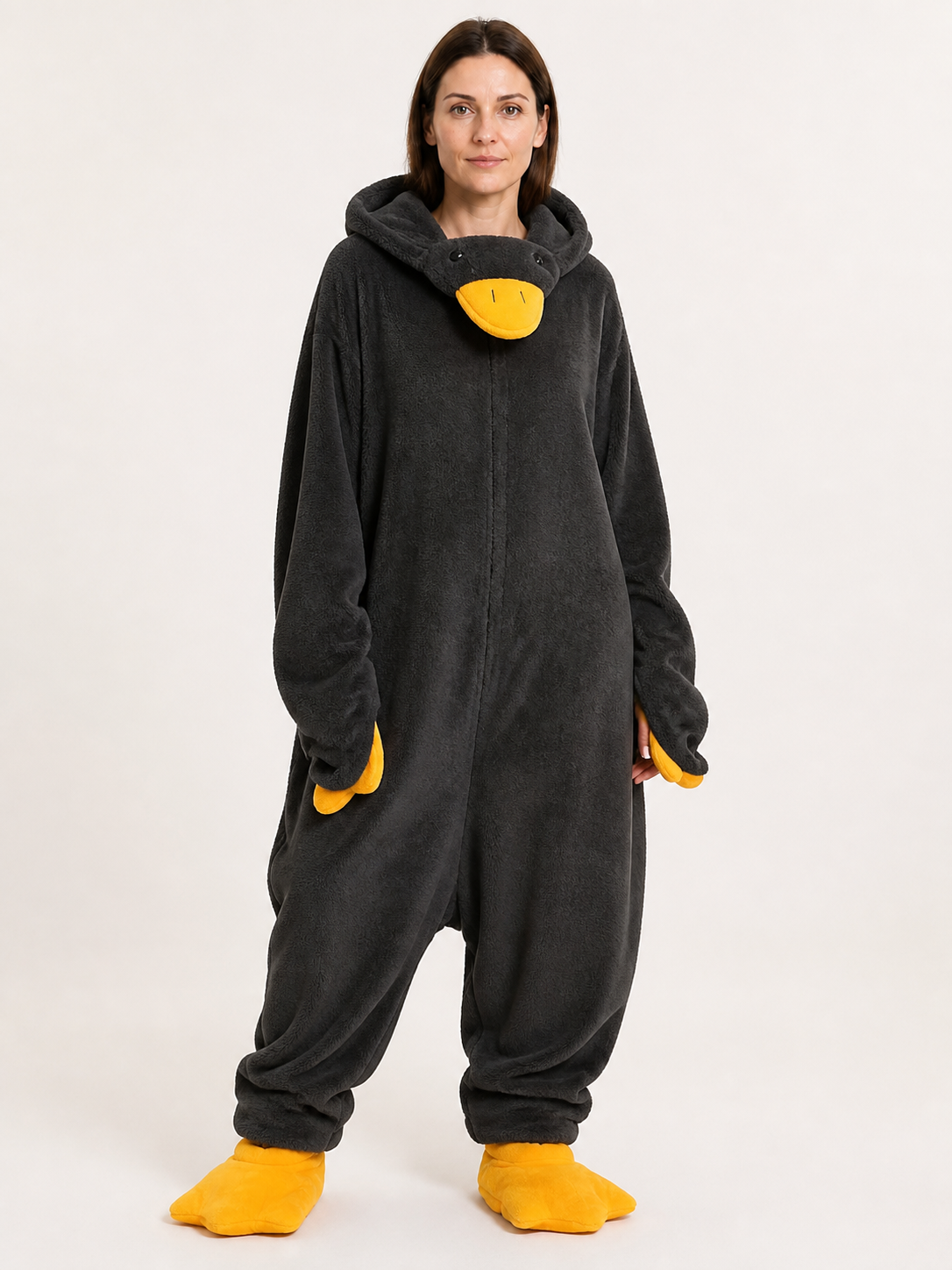Gray Goose Halloween Costume, One-Piece, with Hood Costumes detail 2