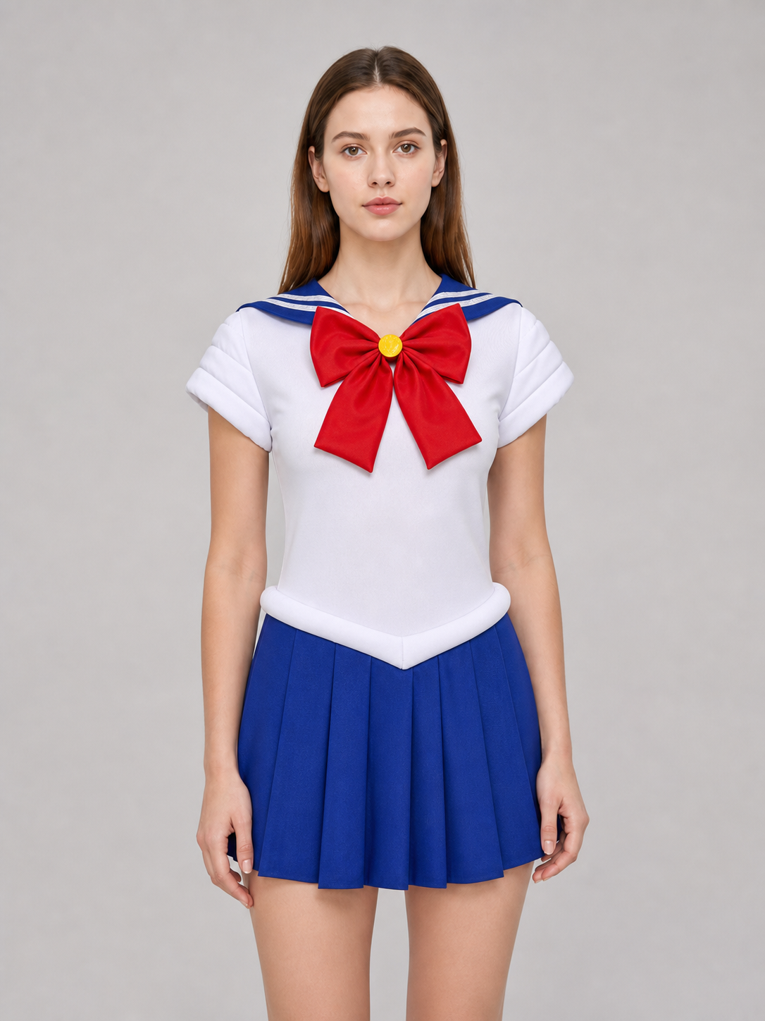Sailor Moon Cosplay Costume: Top, Skirt, and Accessories