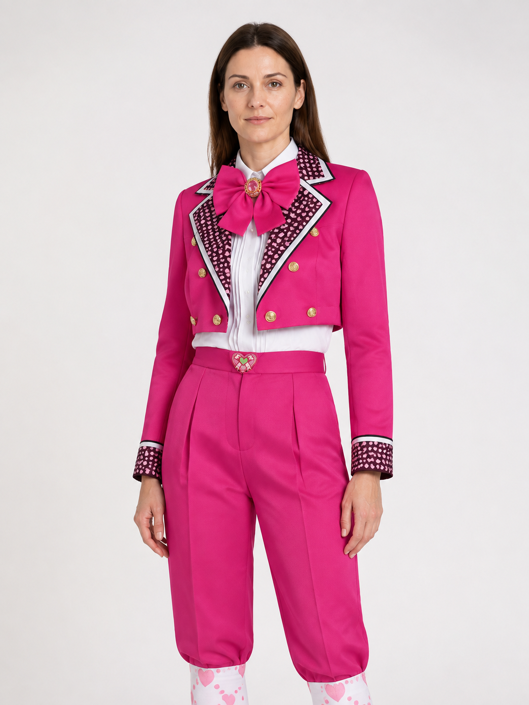 Descendants Cosplay Costume with Bow for Carnival Costume Accessories detail 2