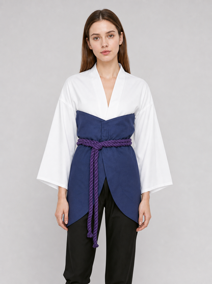 Sasuke Uchiha Cosplay Costume with Belt